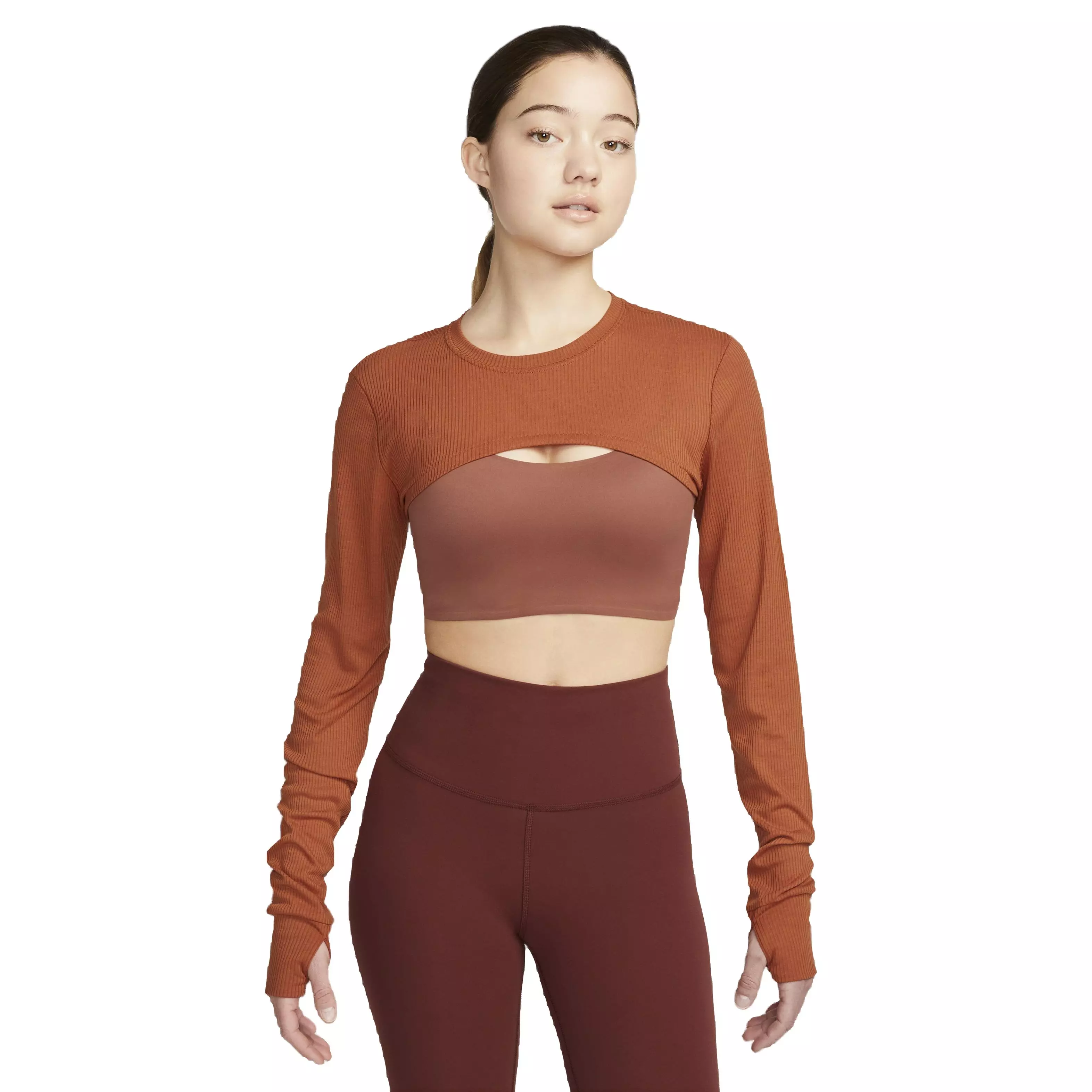Nike Women s Yoga Luxe Shrug Hibbett City Gear